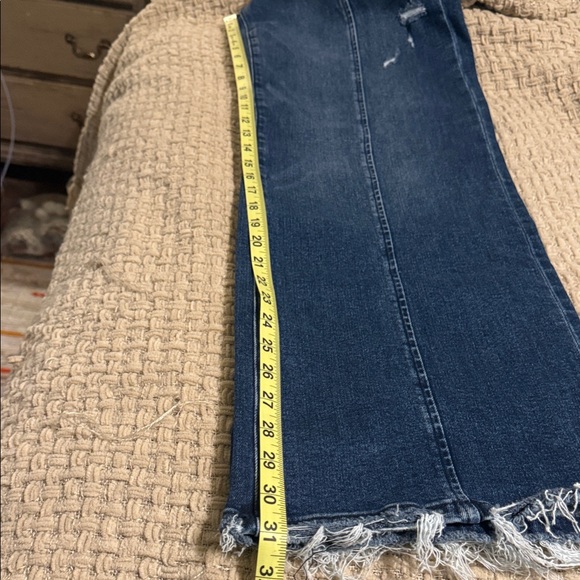 Mica High Rise Distressed Blue Jeans - Picture 12 of 13